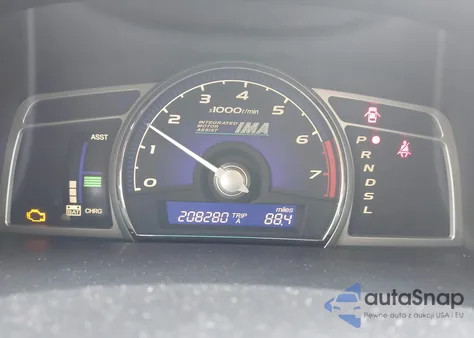 2007 Honda Civic Hybrid из США, поврежденный, VIN JHMFA36227S009040